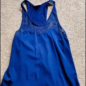 Blue tank top!